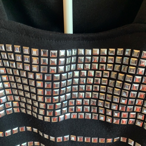 Flutter sleeve stud embossed dress. Worn once or twice. - Picture 3 of 5